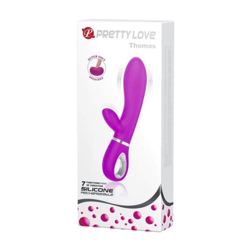 stimulator, Vibrator Thomas, Mov, 20.5 Cm, pasiune.ro