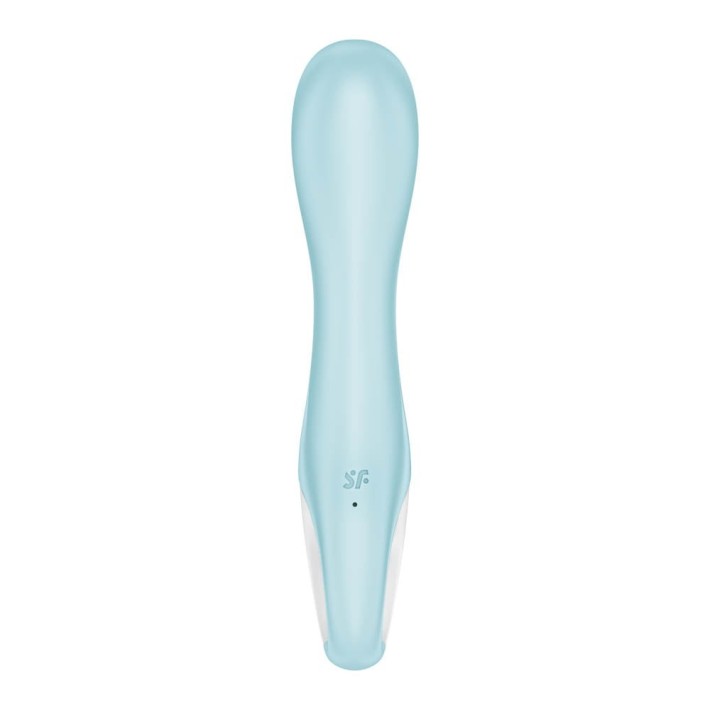 Vibrator Gonflabil Air Pump 5+, Turcoaz, 20.5 Cm 4