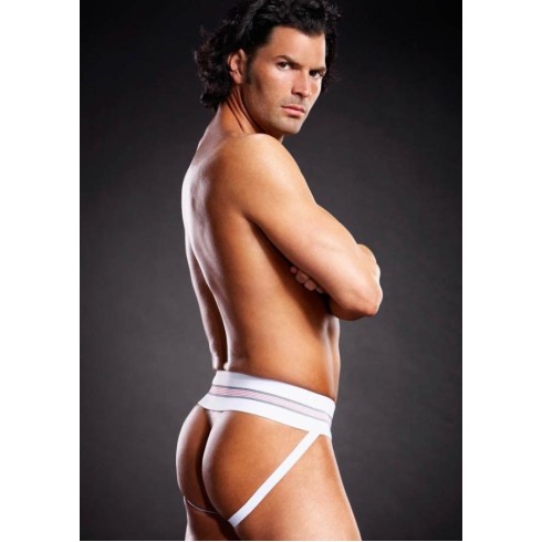 joc, Microfiber Jock Strap White S/m L/xl, S-m, pasiune.ro