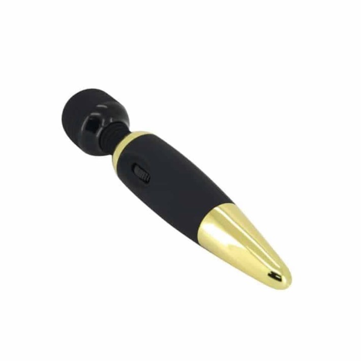 Vibrator Bagheta Power Wand, Auriu 5