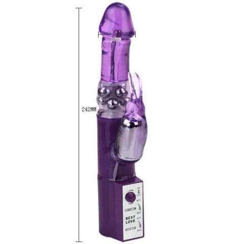 Vibratoare Rabbit, Vibrator Iepure Violet, pasiune.ro