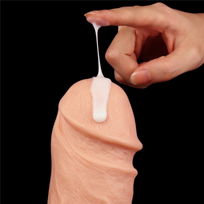 Dildo Xxl Dublu Realistic Mega Double, Natural, 30.4 Cm 9