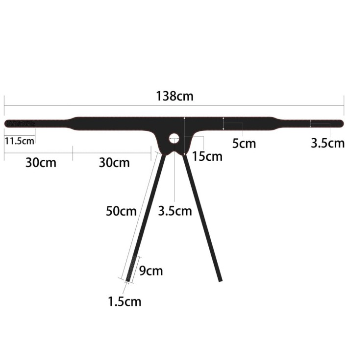 Set Ham Strap-on Si Dildo Cu Vibratii Easy Strapon, Negru, 21.5 Cm 14