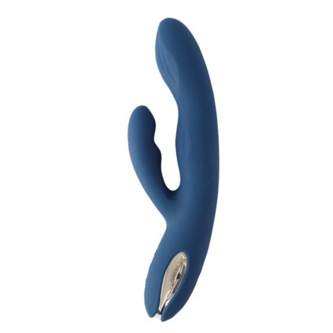 Svakom, Vibrator Rabbit Aylin, Albastru, 21.5 Cm, pasiune.ro
