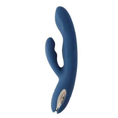 stimulator, Vibrator Rabbit Aylin, Albastru, 21.5 Cm, pasiune.ro