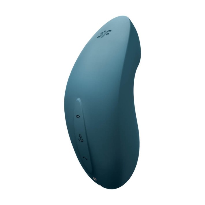 Vibrator Clitoridian Vulva Lover 2, Albastru Petrol 4