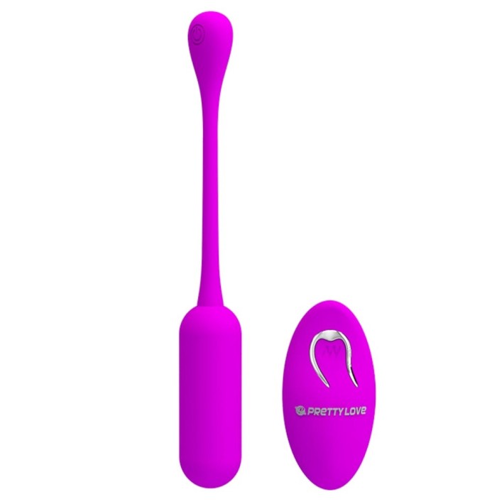 Ou Vibrator Cu Telecomanda Lechies, Violet 5