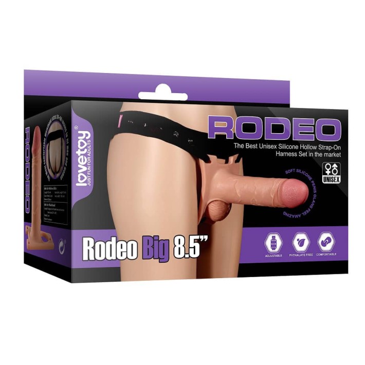 Strap-on/extensie Penis Rodeo Big, 21.5 Cm 6