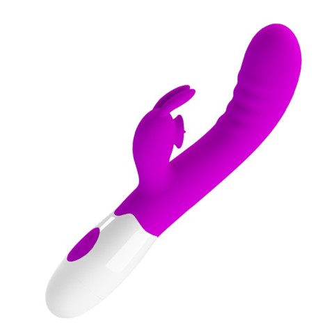Vibratoare Speciale, Vibrator Rabbit Cerberus, Violet, 20.5 Cm, pasiune.ro