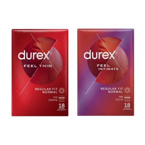 Pagina 2 - , Pachet Prezervative Durex Feel Thin 18 Bucati + Feel Intimate 18 Bucati , pasiune.ro