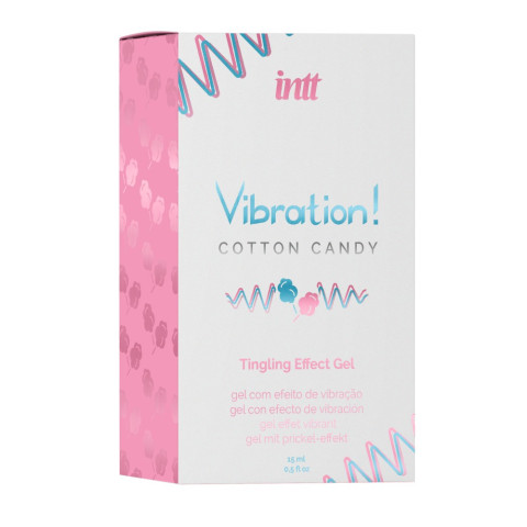 Intt, Vibration Cotton Candy Bottle 15ml + Box, pasiune.ro