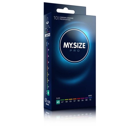 prezervative, Prezervative My Size Pro Diametru 45 Mm (10 Buc.), pasiune.ro