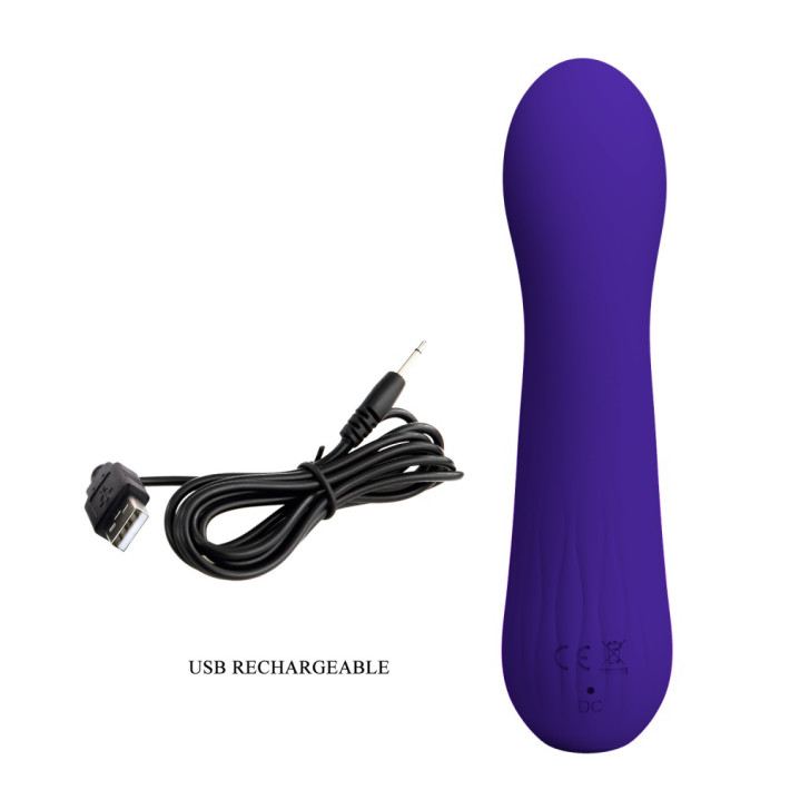 Vibrator Punctul G Faun, Indigo, 15 Cm 3