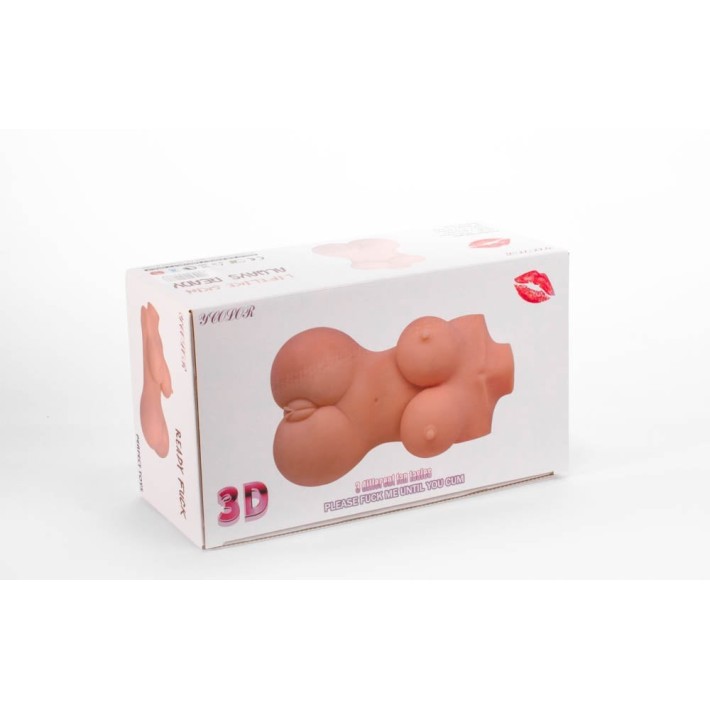 Masturbator 2-in-1 Double Hole 3d Iv 6