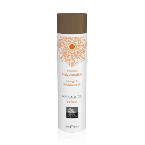 Shiatsu, Ulei De Masaj Extase - Portocala + Santal, 100 Ml, pasiune.ro