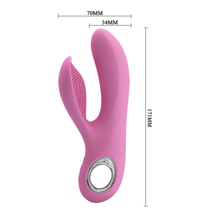 Vibrator Special Canrol, Roz, 17 Cm 3