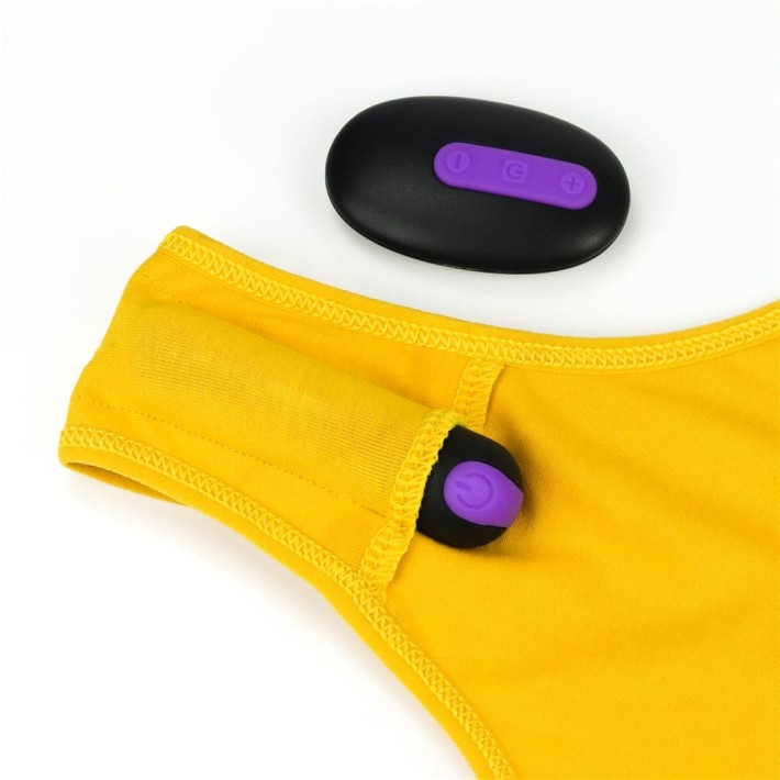 Chilotei Cu Vibratii Bitch, Galben Neon, Xl-xxl 2