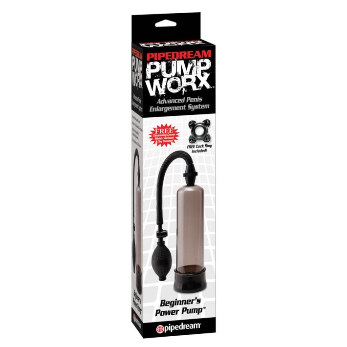 Pompa Penis Pentru Incepatori Beginners Power Pump, Brun 7
