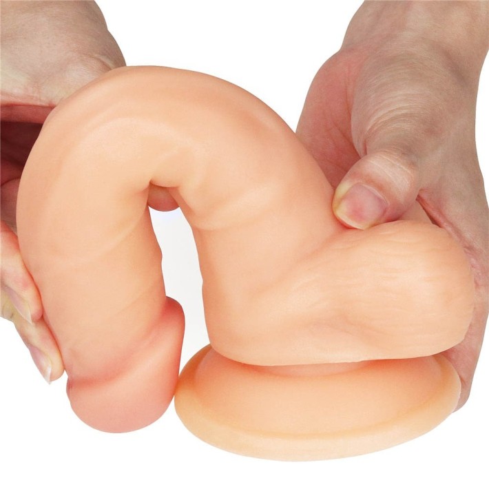 Set Ham Strap-on Si Dildo Easy Strapon, Natural, 20 Cm 6