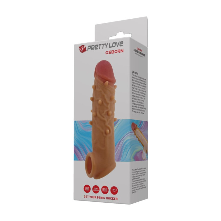 Manson / Extensie Penis Osborn, Brun, 16.5 Cm 5