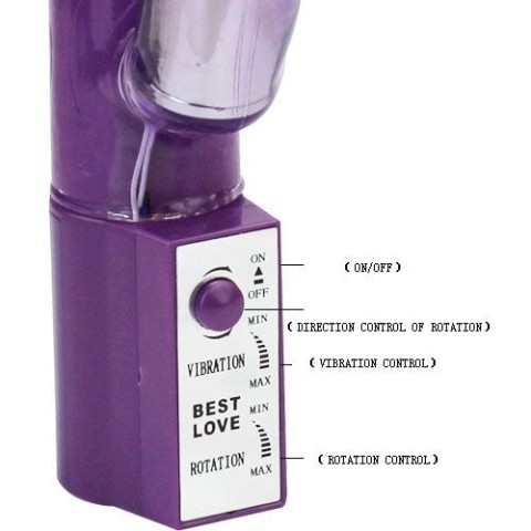 Vibratoare Rabbit, Vibrator Iepure Violet, pasiune.ro