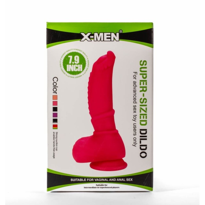 Dildo Realistic Super Sized Ii, Negru, 20 Cm 9