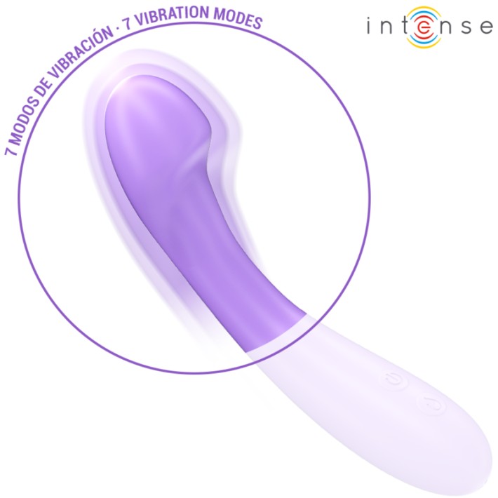 Vibrator Intense Becky Mov 19 Cm Cu Incalzire Si 7 Moduri De Vibratii 3