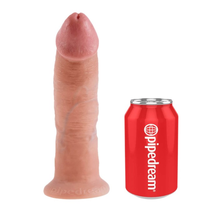 Ham Strap-on Cu Dildo King Cock, Natural, 23 Cm 2
