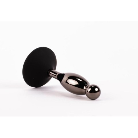 X-Men, Dop Anal Cu Bijuterie Secret Shine Booty Call L Vi, Negru Metalic, 15 Cm, pasiune.ro