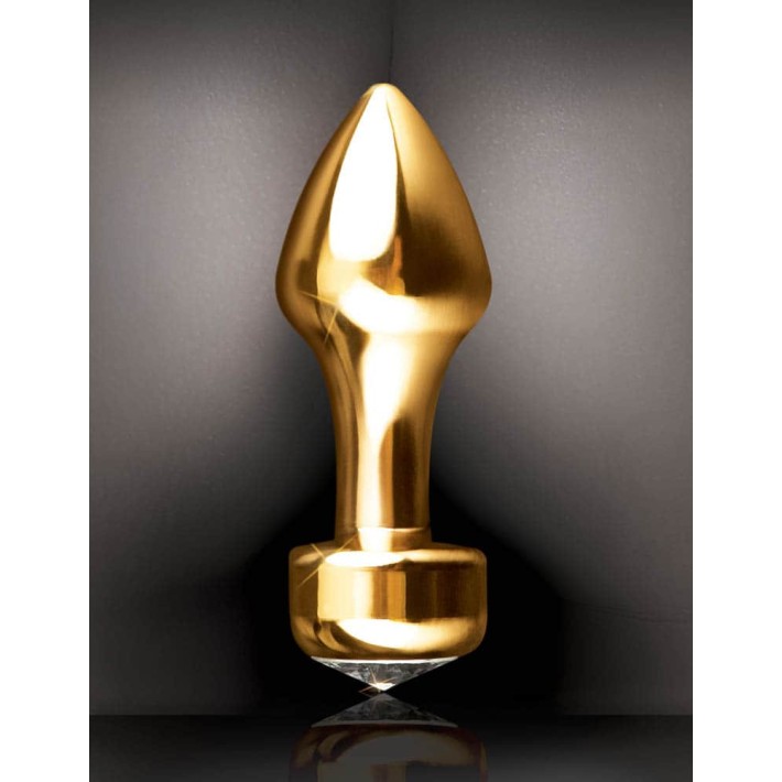 Dop Anal Mini Luv Plug, Auriu, 8 Cm 5