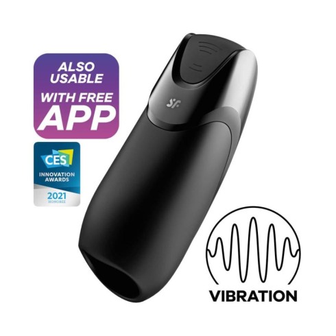 vibration, Masturbator Cu Vibratii Men Vibration+ Connect App, pasiune.ro