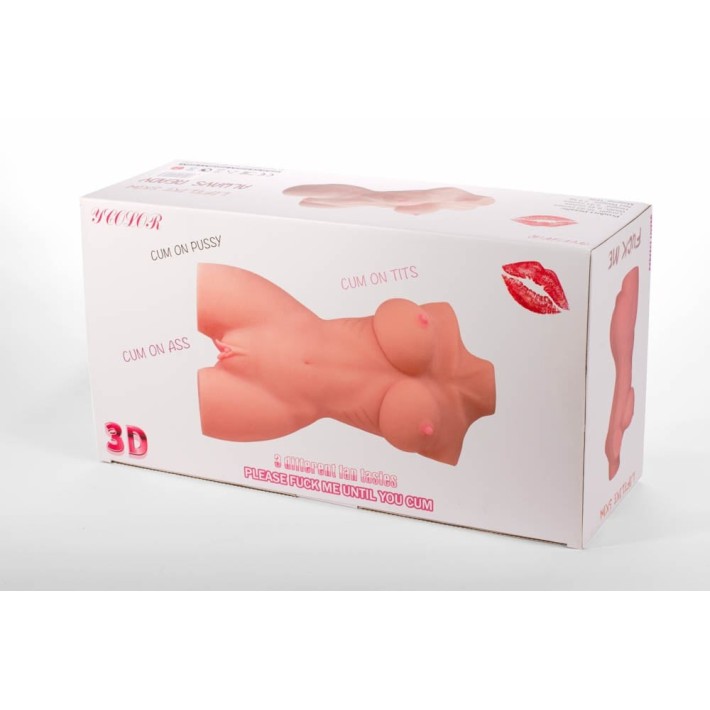 Masturbator 2-in-1 Double Hole 3d 7
