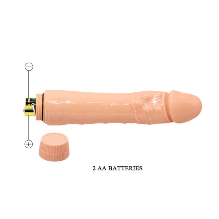 Vibrator Realistic Barbara Dybbuk, Natural, 24 Cm 6