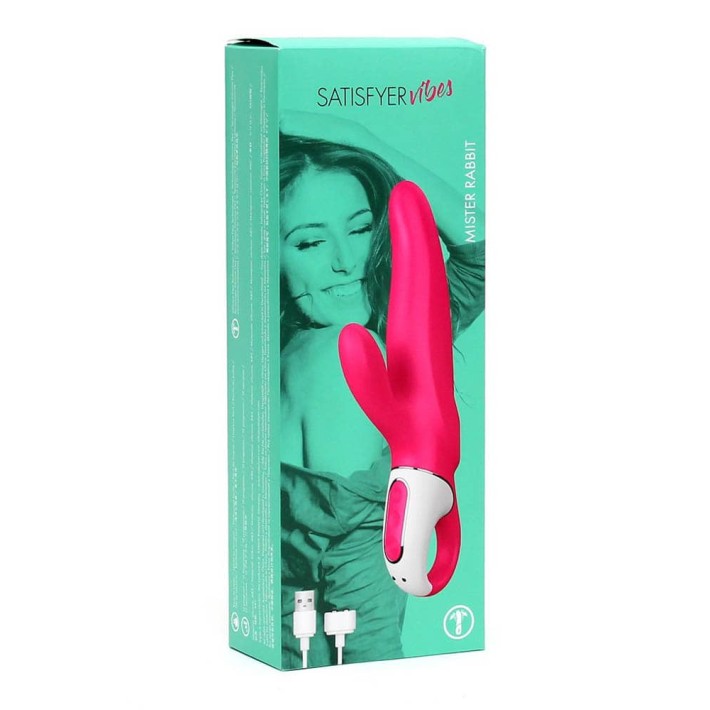 Vibrator Mr. Rabbit, Roz, 22 Cm 5