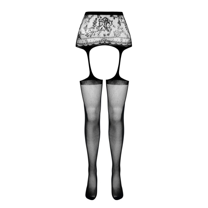 Ciorapi Sexy Decupati Intim, Negru, Marime Universala 5