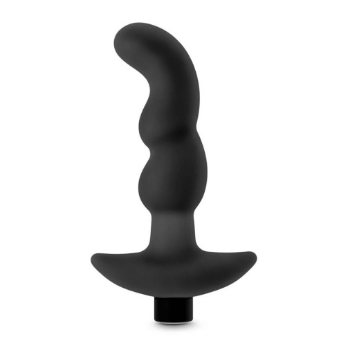 vibrator, Vibrator Anal Adventures Prostate Massager 03, Negru, 13 Cm, pasiune.ro