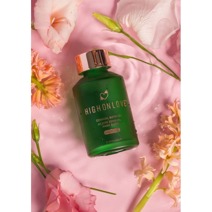 Ulei De Baie Senzual Cu Cbd Highonlove Natural 100 Ml 2