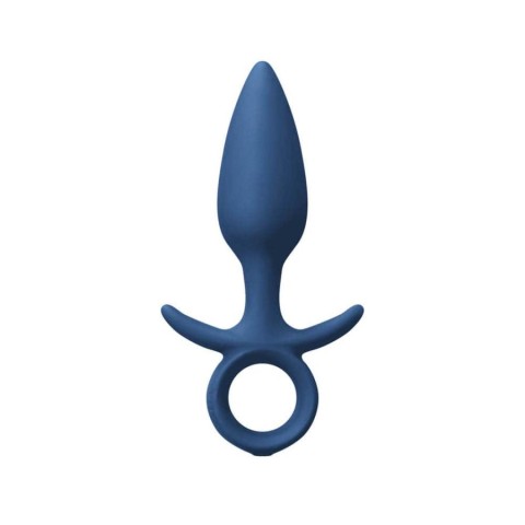 NS Toys, Dop Anal Cu Vibratii Renegade King, Medium, Albastru, 15 Cm, pasiune.ro