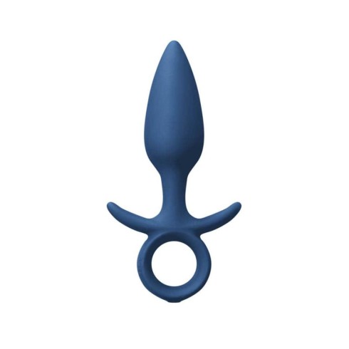 dop, Dop Anal Cu Vibratii Renegade King, Medium, Albastru, 15 Cm, pasiune.ro
