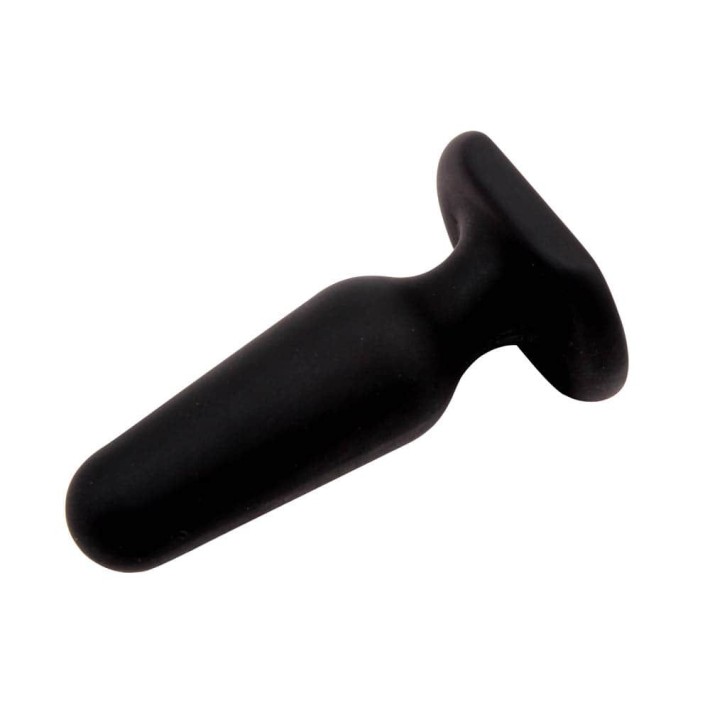 Dop Anal Din Silicon, Negru, 7.5 Cm 3