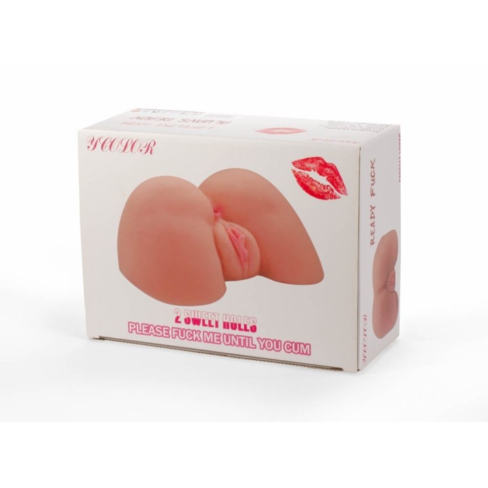 Masturbator 2-in-1 2 Sweet Holes Ii, Natural 6