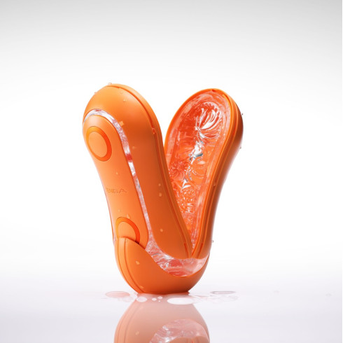 set, Masturbator Flip Orb Sunset Orange, pasiune.ro