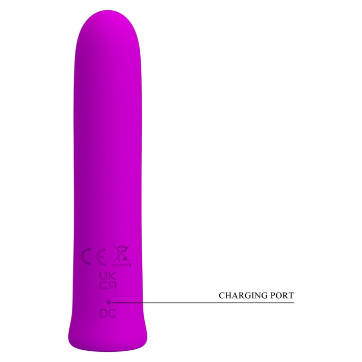Vibrator Clasic Curtis, Violet, 10 Cm 6
