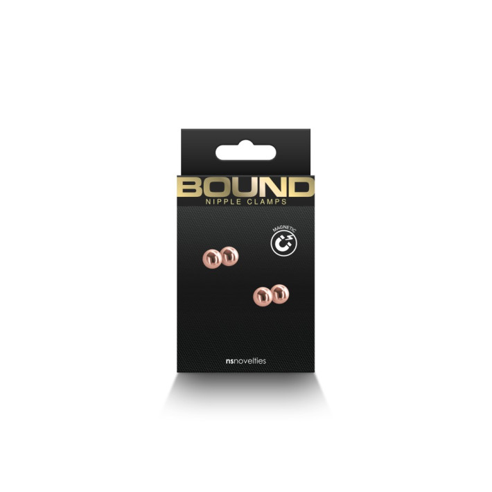 Bound - Nipple Clamps - M1 - Rose Gold 3