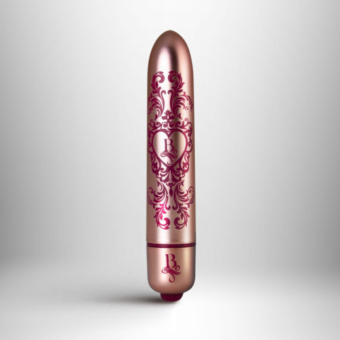 rosu, Glont Vibrator Boudoir - Promenade, Auriu-rosu, 9 Cm, pasiune.ro