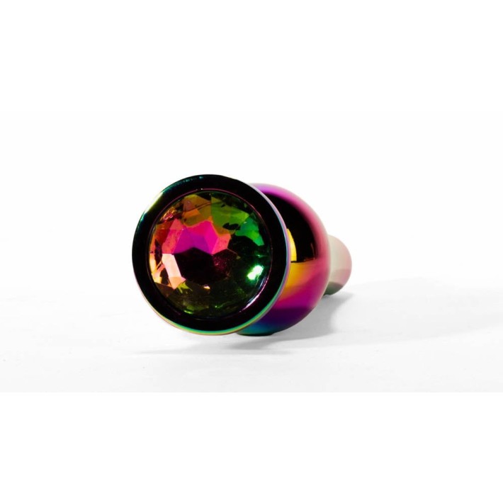 Dop Anal Cu Bijuterie Secret Shine Metal L, Multicolor, 13 Cm 3