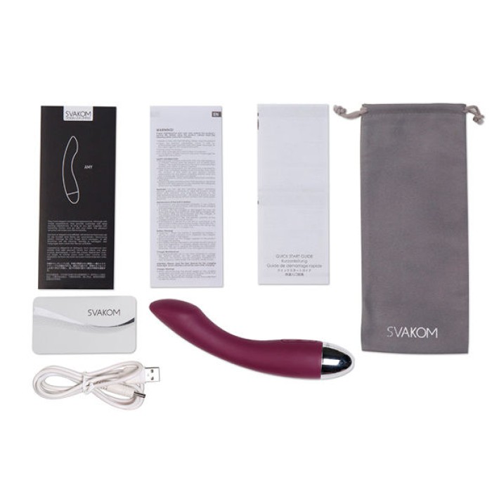 Vibrator Amy, Violet, 17 Cm 3