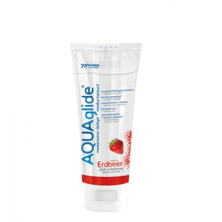 Lubrifiant Aquaglide Cu Aroma De Capsuni, 100 Ml 2