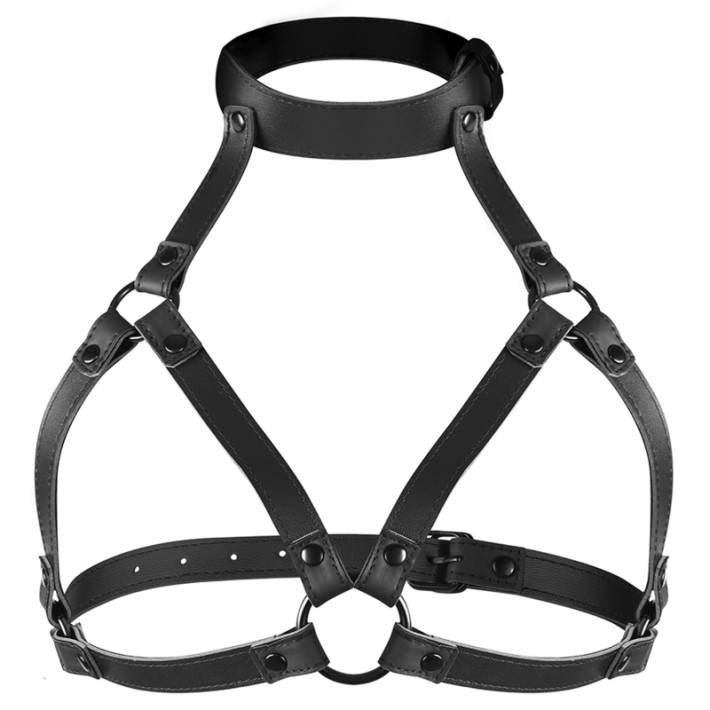 Ham Reglabil Fetish Submissive Pentru Piept Si Gat 2