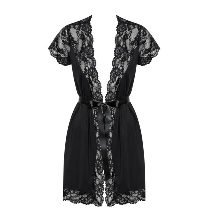 810-pei-1 Peignoir Black  L/xl L/xl, S-m 10